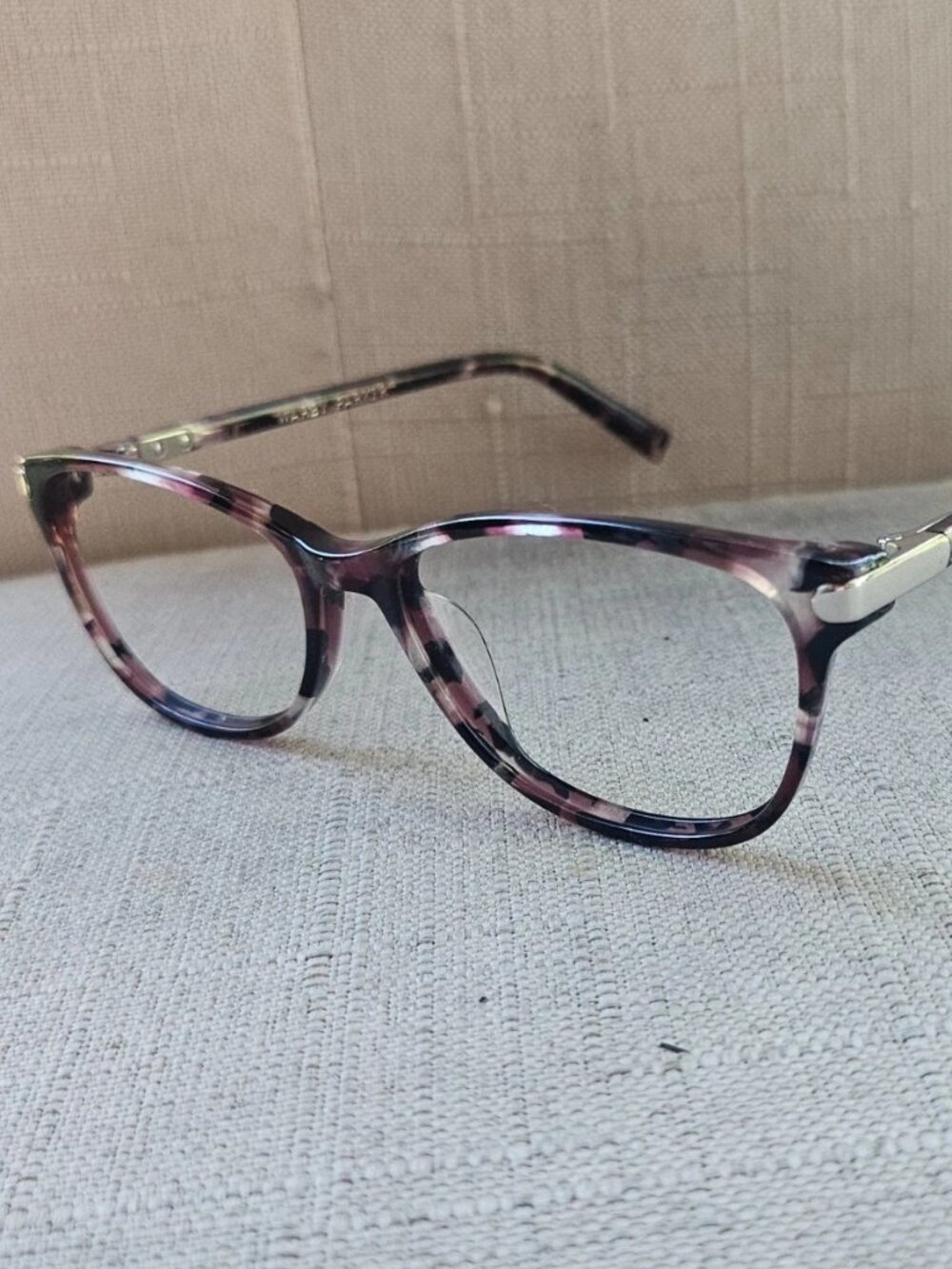 Warby Parker Women Eyeglasses Frame DAISY N3254 Eyewear Pink Tortoise Made Italy